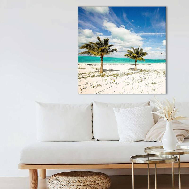 "Palms and Kites" Print on Canvas Bed Bath & Beyond 36038837
